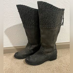 Corral Indie Spirit Genuine Leather Tall Zip Boots